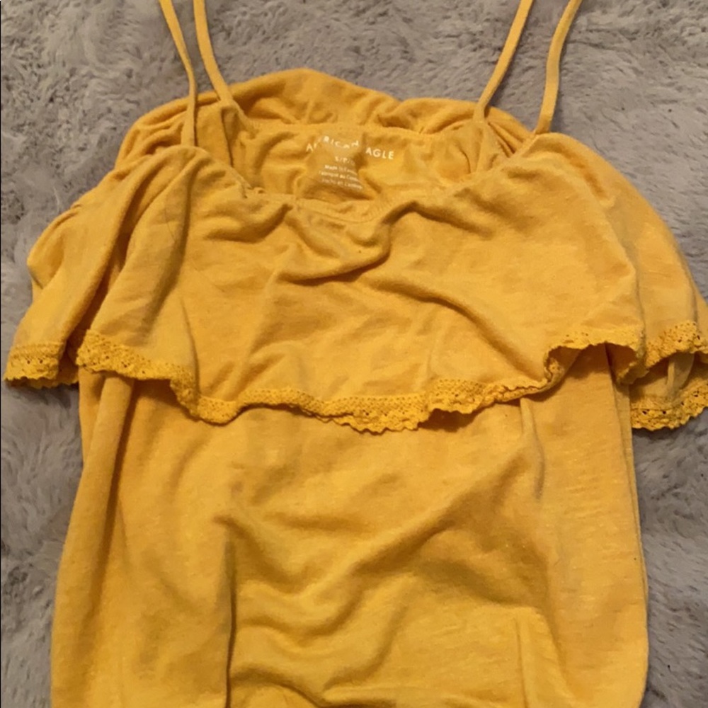 Yellow tank top